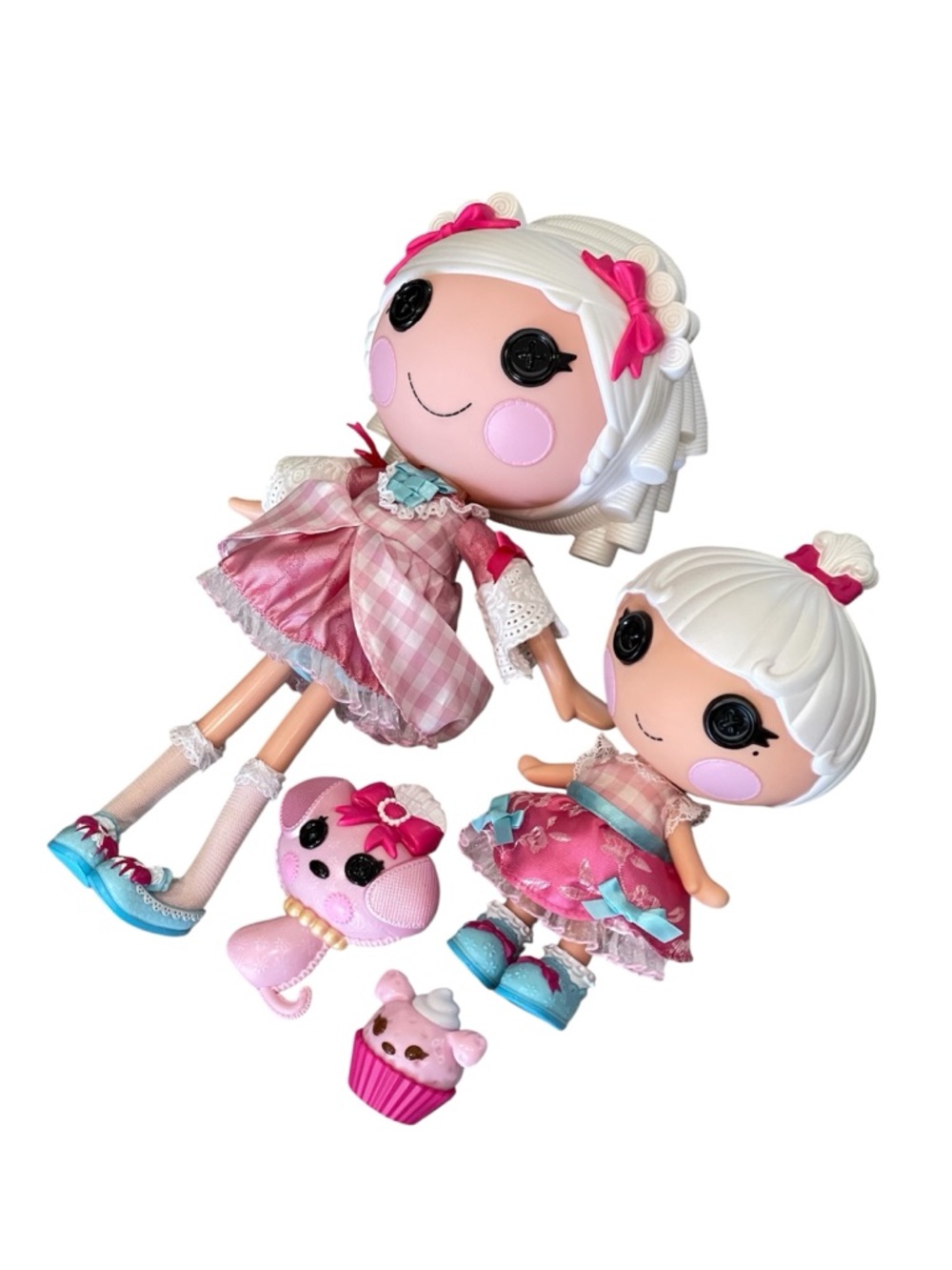 Lalaloopsy Sew Royal Sisters: Suzette La Sweet & Mimi La Sweet with Pets Bundle - Picture 4 of 10